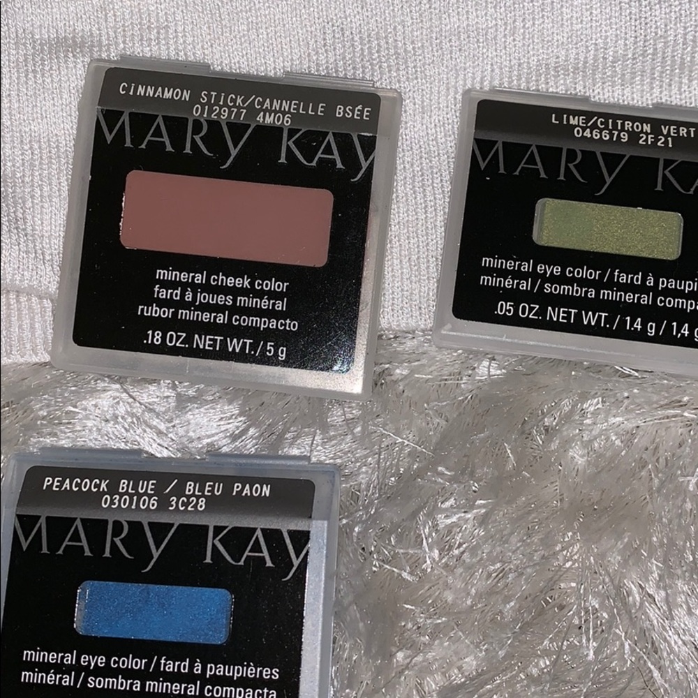 🔴3 Mary Kay Mineral eye color